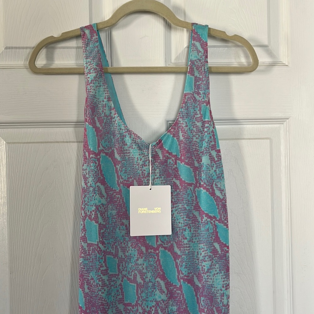 Diane Von Furstenberg Asymmetric Talia Dress